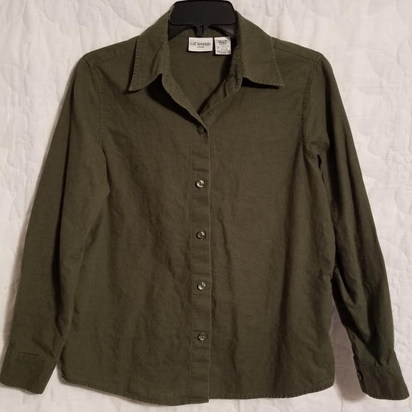 2/$24 Linen/Cotton Blouse! - Picture 2 of 7